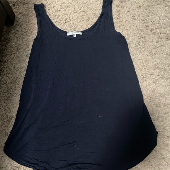 Keylime athletic Emma tank size medium navy - Picture 3 of 3
